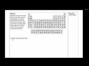 1.8 Valence Electrons and Ionic Compounds