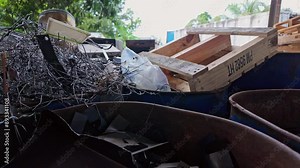 Metal recycling: innovation in the recovery of recyclable metals for a sustainable future and the minimization of industrial waste in modern recycling plants.