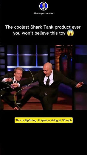 ZipString Shark Tank Deal Explained | Viral TikTok Toy with 20M Views #shorts #trending #marketing