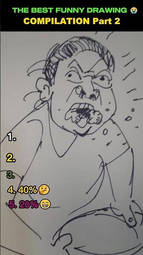 😆THE BEST FUNNY DRAWING Compilation Part 2