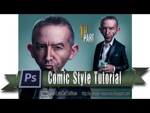 Comic Style — Photoshop Tutorial #1