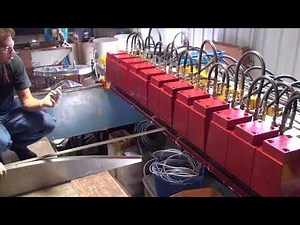 Stretch Forming a Square Tube