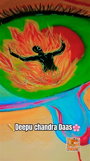 🎨✏️🌸 #painting #jsartgallery #trending #sketching #viralvideo #trending #sad #sanatanhindu