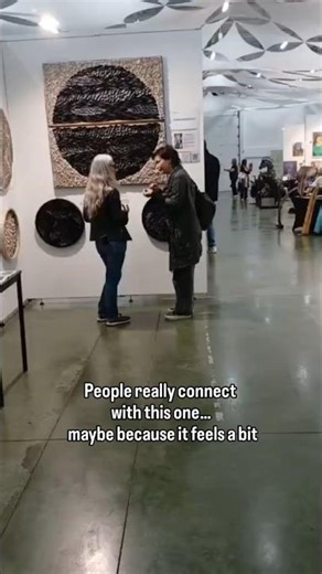 Blue Sundown ✨️ Shell art - nature-inspired 🐚💙