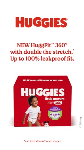 Up to 100% leak-free, no matter how baby moves. | Huggies | Facebook