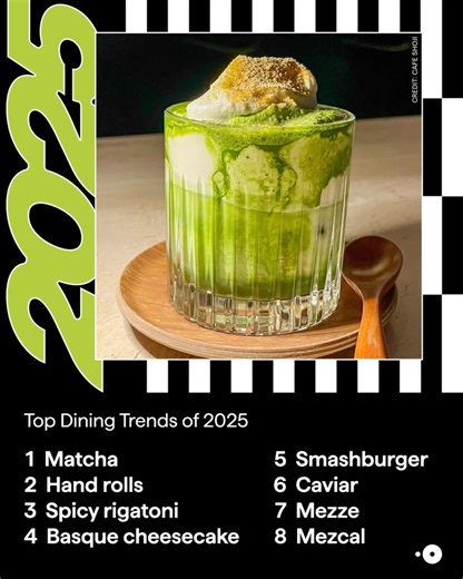 OpenTable on Instagram: "We scoured all of the OpenTable reviews from this year, and these are the menu items that diners like you—regardless of “listening age”—went wild for in 2025. Dig into the full dining trends report via the link in bio."