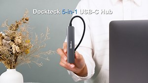Watch Dockteck 5-in-1 USB C Adapter on Amazon Live