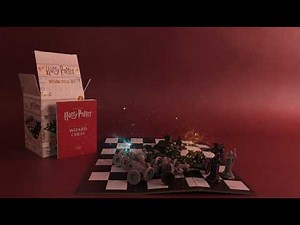 Battle like a wizard in every move! - Harry Potter Wizard Chess Set Mini Kit
