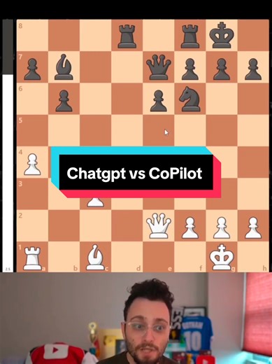 #Chess #Gothamchess #chatgpt #Chessbot | chatgpt vs copilot