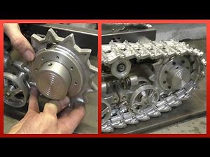 Man Builds Miniature RC Agriculture TRACTOR Using Only Metal | Start to Finish‪@simplebronzecasting‬