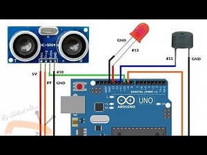 How to make smart blind stick with Arduino MEGA | Diy gift for blind person