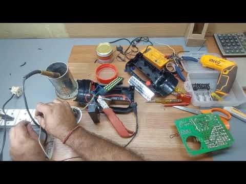 Rechargeable torch diy project.