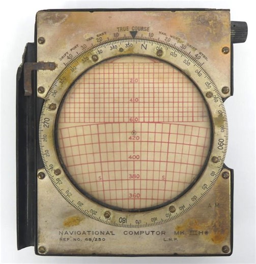 WWII RAF Navigational Computer Mk III H – Rare Air Ministry Issue (16cm X 14cm) - Etsy