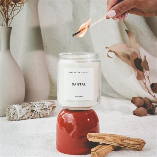 SANTAL | Le Labo Santal 26 Candle Dupe | Candle Refill | Candle Making Kit | Non Toxic Candle | Clean Candle - Etsy