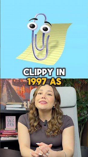 Do you remember Microsoft Clippy? What really happened to him? 😂🤔 #clippy #microsoft #techhistory