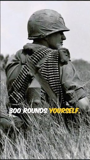 "Why the M60 Was a Two Man Job" #vietnamwar #vietnamveteran #m60 #MachineGunner #CombatStories