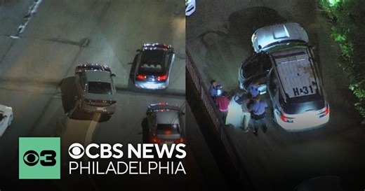 Police pursuit ends with 3 arrests, chase started in northeast and ended in South Philly