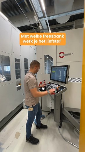 We vroegen deze vakman naar zijn favoriete freesmachine! En het antwoord verraste ons niet 😏 Met welke freesbank werk jij het liefste? | Precision Partner