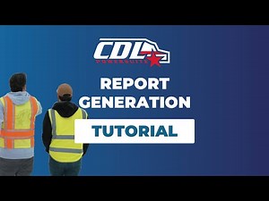 CDL PowerSuite - Report Generation Tutorial