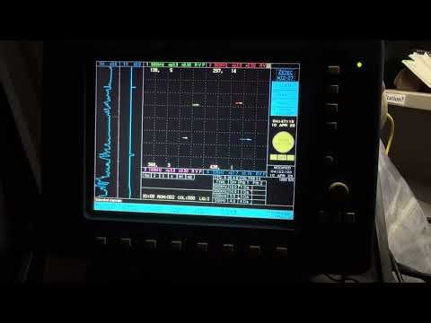 Eddy current phase lag for multi-frequency testing of surface vs surface cracks (EDM Notches).