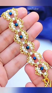 Gorgeous Pearl Bracelet #Tutorial with Panda Hall #diyjewelry #beadedjewelry #pandahall #jewelrymaking #handmadejewelry #fashionjewelry #braceletmaking #jewelrytutorial | Fouzia Shahid