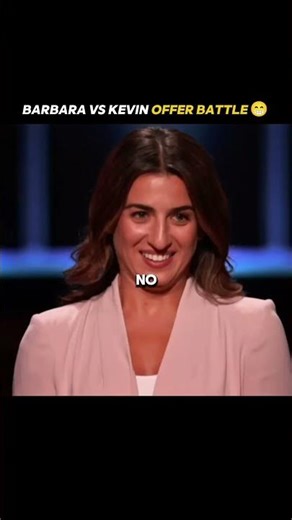 Barbara vs Kevin offer battle 😁 || Shark tank us || #shorts #sharktank