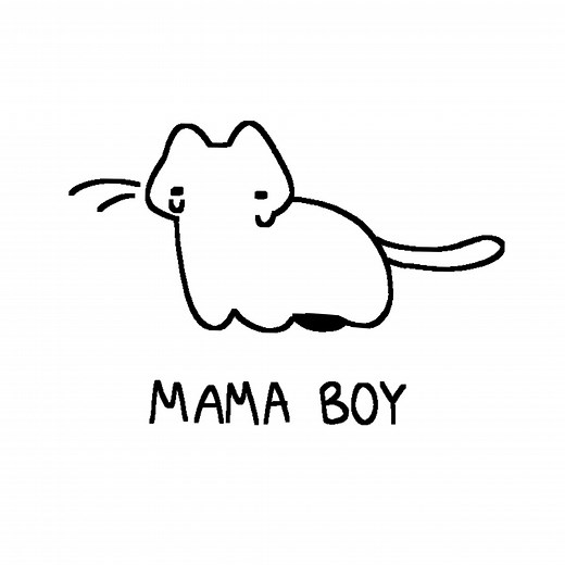 Adorable Mama's Boy Animation - Be Mommy's Favorite