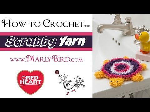 How to Crochet with Scrubby Yarn