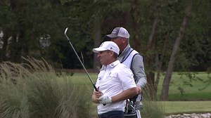 Steven Alker makes birdie on No. 16 at SAS Championship