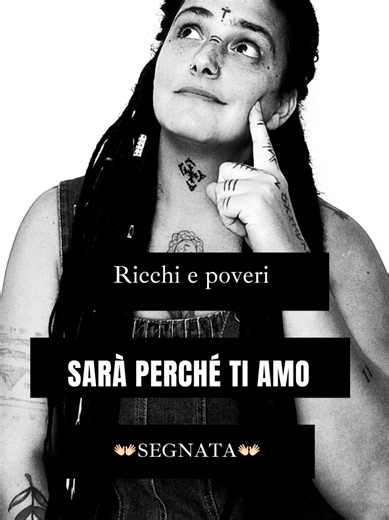 Sarà perché ti amo cover LIS - Ricchi e Poveri in lingua dei segni
