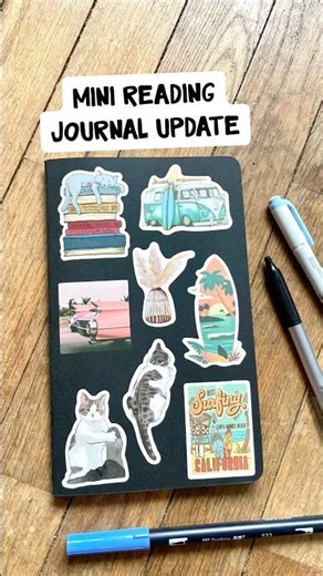 mini reading journal update #journalshorts #bujo #readingjournal #journaling #bookjournal l
