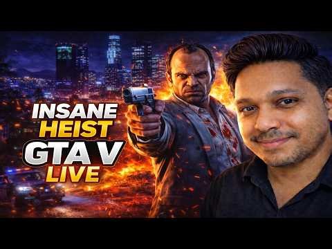 Grand Thief Auto 5 🔵 Hindi Gameplay | Cinematic Stream | Part 3 | Stairtech Gaming ⭐