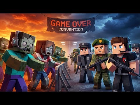 Zombie Apocalypse: Game Over Convention | Minecraft Animation Song | Full Movie