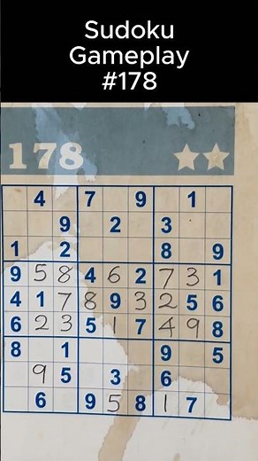 Sudoku Gameplay Medium Level | Math Tutor Edu | Sudoku 178