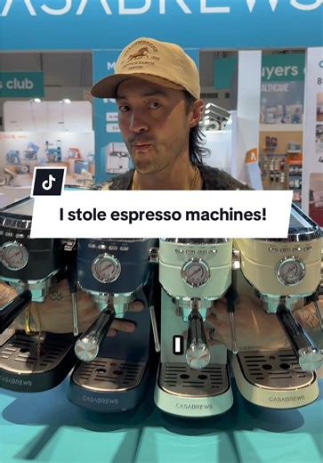 Checking out some awesome espresso machines! @Casabrews Coffee Machine #coffee #espresso #espressomachine