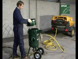Applied Abrasive Blasting Equipment In Action