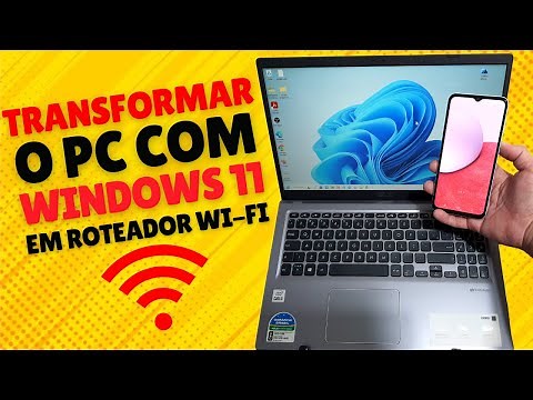 HOW TO TURN YOUR WINDOWS 11 PC OR NOTEBOOK INTO A WI-FI ROUTER
