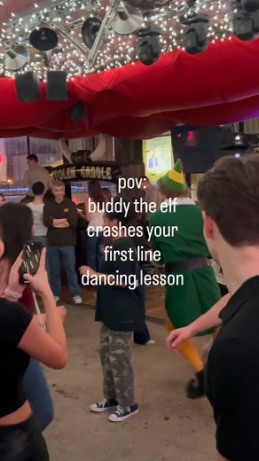 12 comments | buddy and I go way back.  #linedance #linedancing #dancing #buddy #elf | n a p s: non alcoholic party scene | Facebook