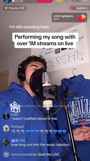 Paris the Prince Performs the Hit Song 'Sharks' Live on TikTok
