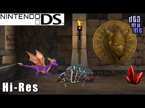 The Legend of Spyro: Dawn of the Dragon - Nintendo DS Gameplay High Resolution (DeSmuME)