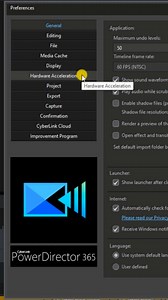 How To Enable Hardware Video Encoding | PowerDirector | PowerDirector University