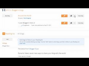 Import and export your blog