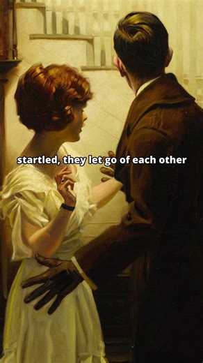 What a Difference Light Makes! Young Couple Surprised by Young Brother by Norman Rockwell #art