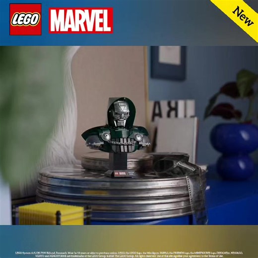Doctor Doom Bust LEGO Set 76345 — Price, Details, Release