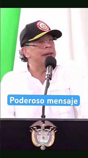Petro's POWERFUL message about the FUTURE of Colombia #news #colombia #petro #peace