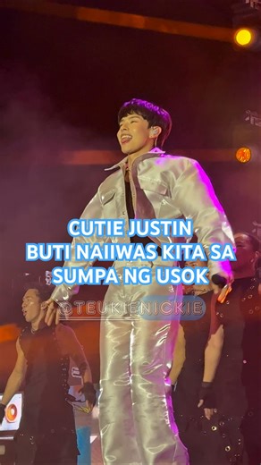 #SB19_JUSTIN - BUTI NAIIWAS KITA SA USOK HAHA 🤣
