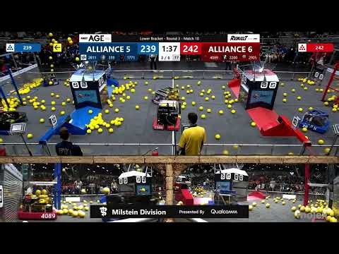 Match 10 (R3) - FIRST Championship - FIRST Robotics Competition - Milstein Division