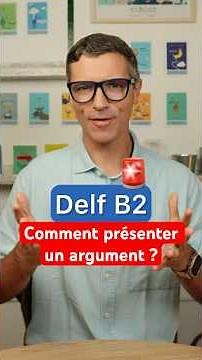 🇫🇷 Ne fais plus cette erreur au Delf B2 ! (Argumentation) #delfb2 #french