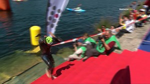 2019 ITU Cross Triathlon World Championships - elite men's race highlights. Triathletes tackled a 1km swim | 30km bike | 7km off-road run race format. In the men’s field Frenchman Arthur Forrissier produced a solid swim and striking bike and run combination, to be able to storm across the finish line and claim the world title. | World Triathlon