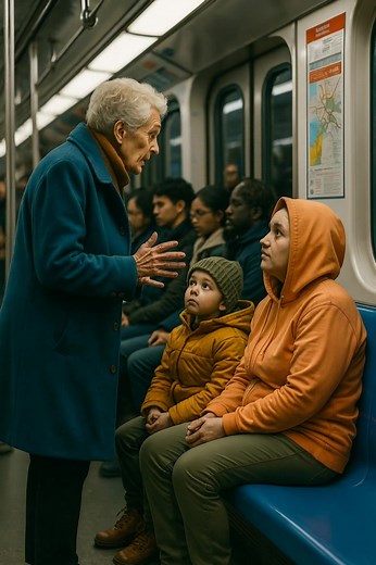 18K views · 81 reactions | In the subway, an elderly woman suddenly...